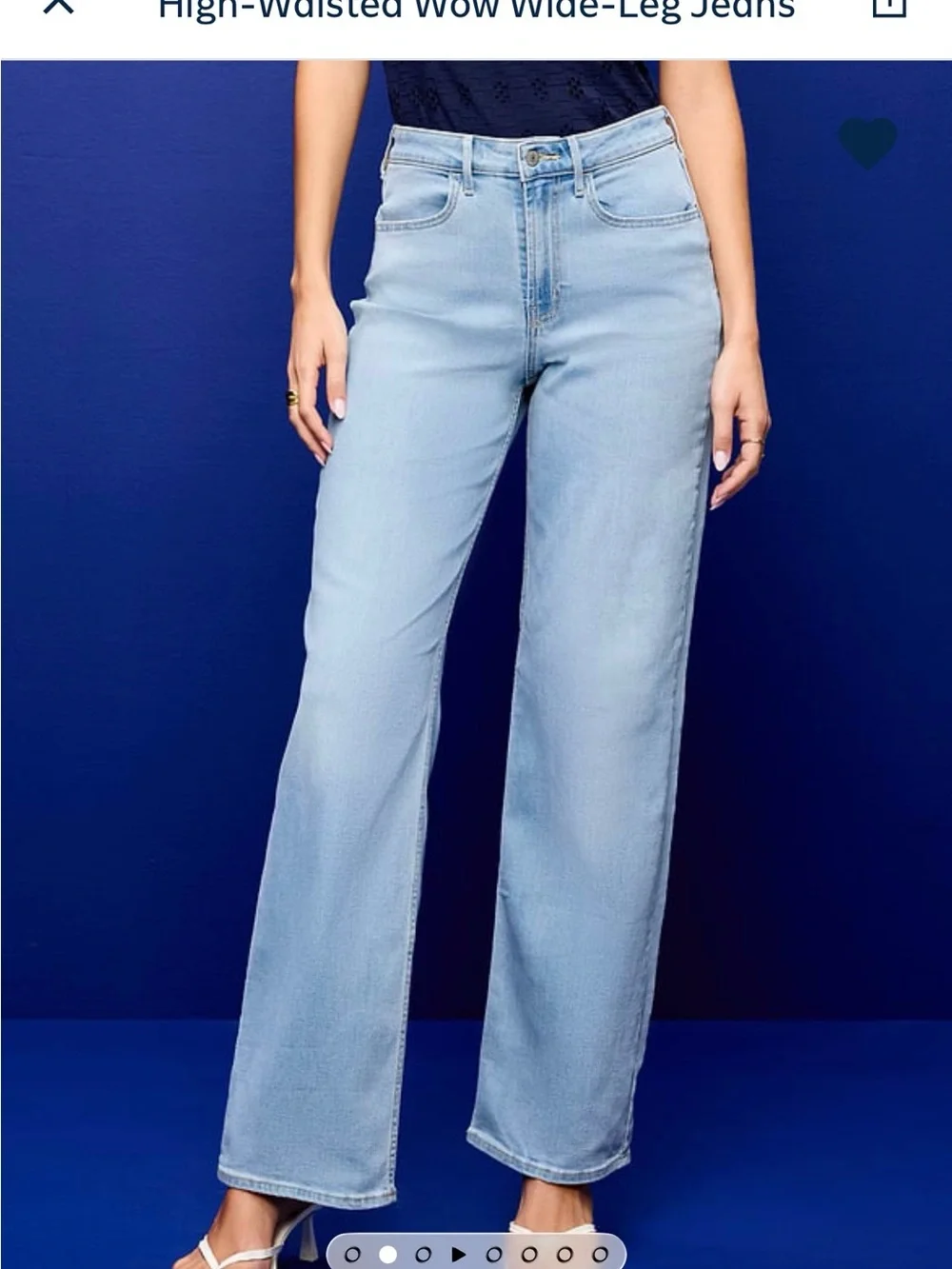 Old Navy Women’s High-Waisted Wow Wide-Leg Jeans